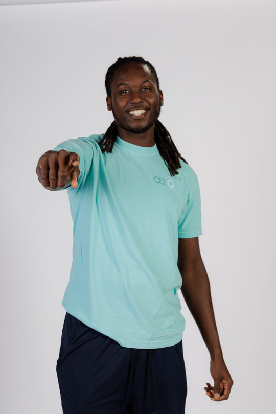 Teal Cotton Shirt - COMFORT COLORS