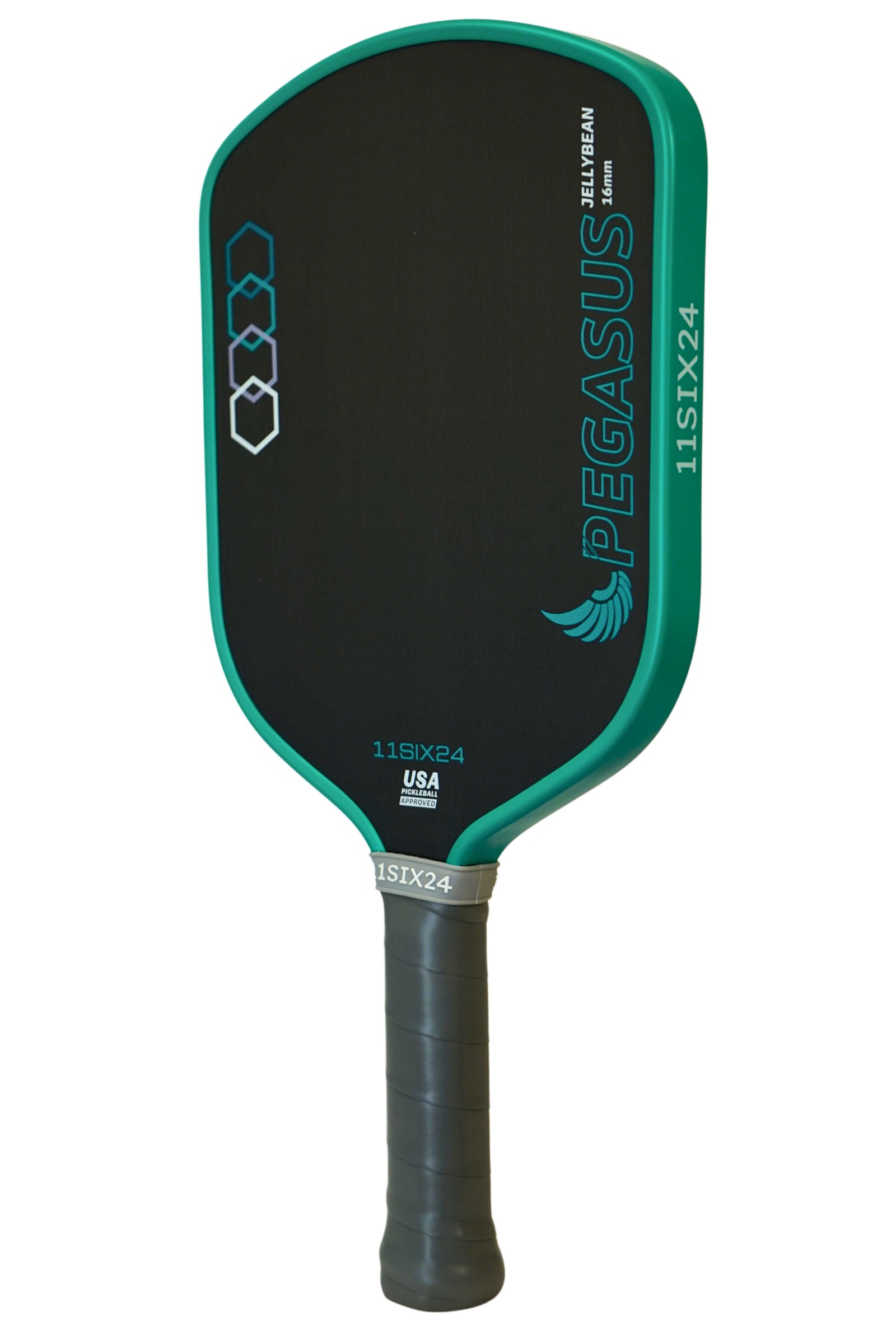 11SIX24 Pegasus Jelly Bean pickleball paddle - side profile