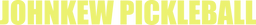 John Kew Pickleball Logo